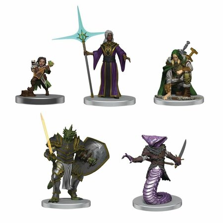 TOYS4.0 Magic The Gathering Adventures Forgotten Realms Adventuring Party Starter Miniatures TO3301546